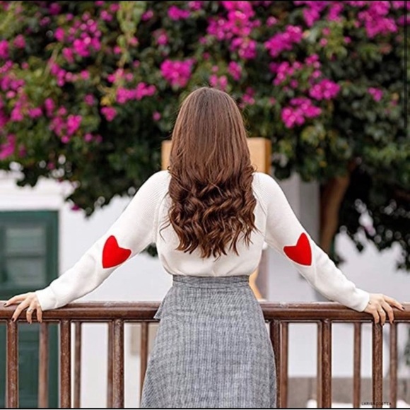 Rickety Rack | Tops | Rickety Rack Heart Sleeve Scoop Neck Rayon Top ...